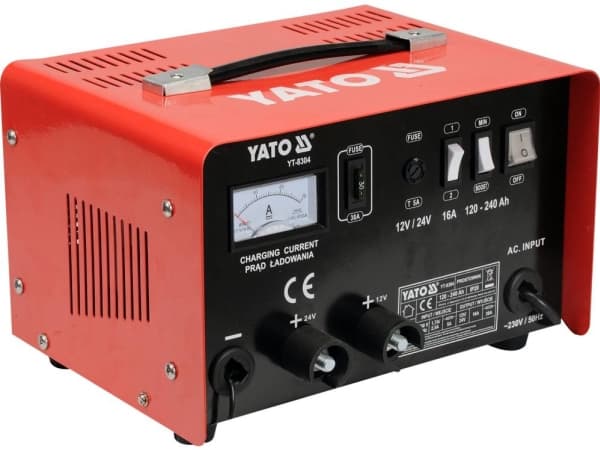 YATO PROSTITUTOR STARTTITUELLA 16A 12V / 24V 120 - 240Ah