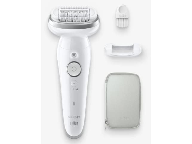 Braun Silk-épil 9 Flex 9-011 3D epilaattori valkoinen ja kultainen