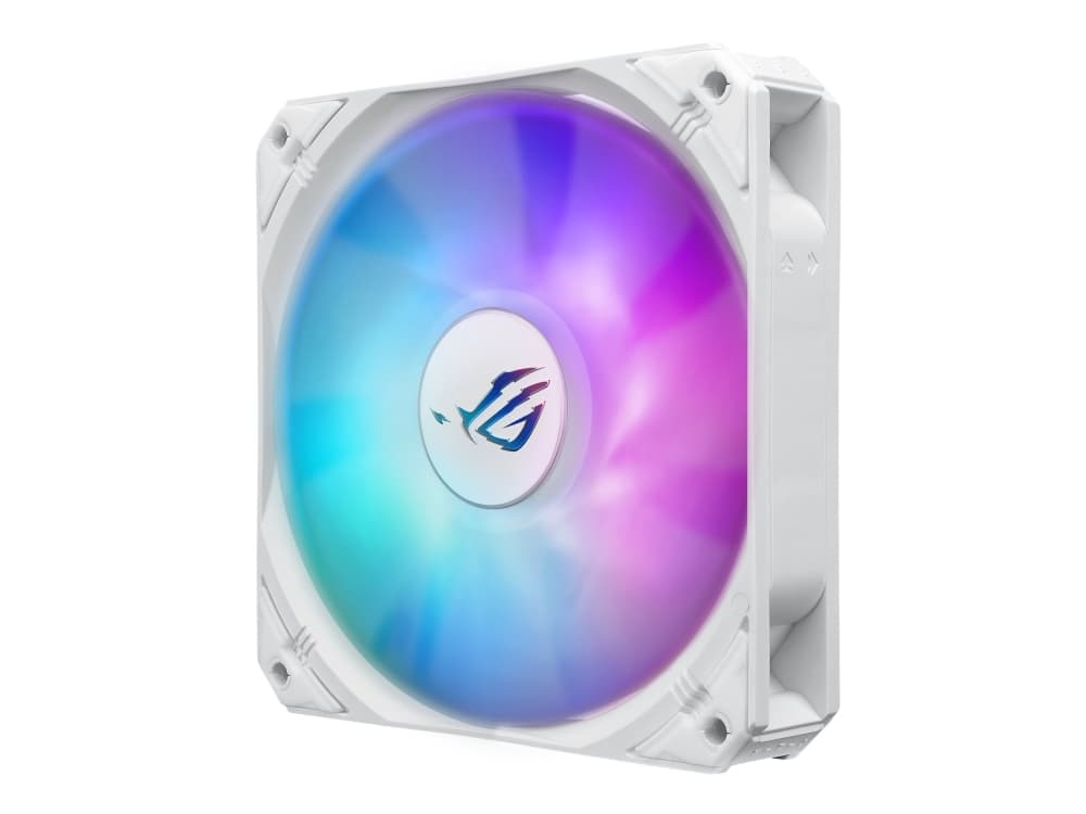 ASUS ROG Strix LC III 360 ARGB White Edition -tietokonekotelo All-in-One-nestejäähdytin 12 cm valkoinen (90RC00W2-M0UAY0)