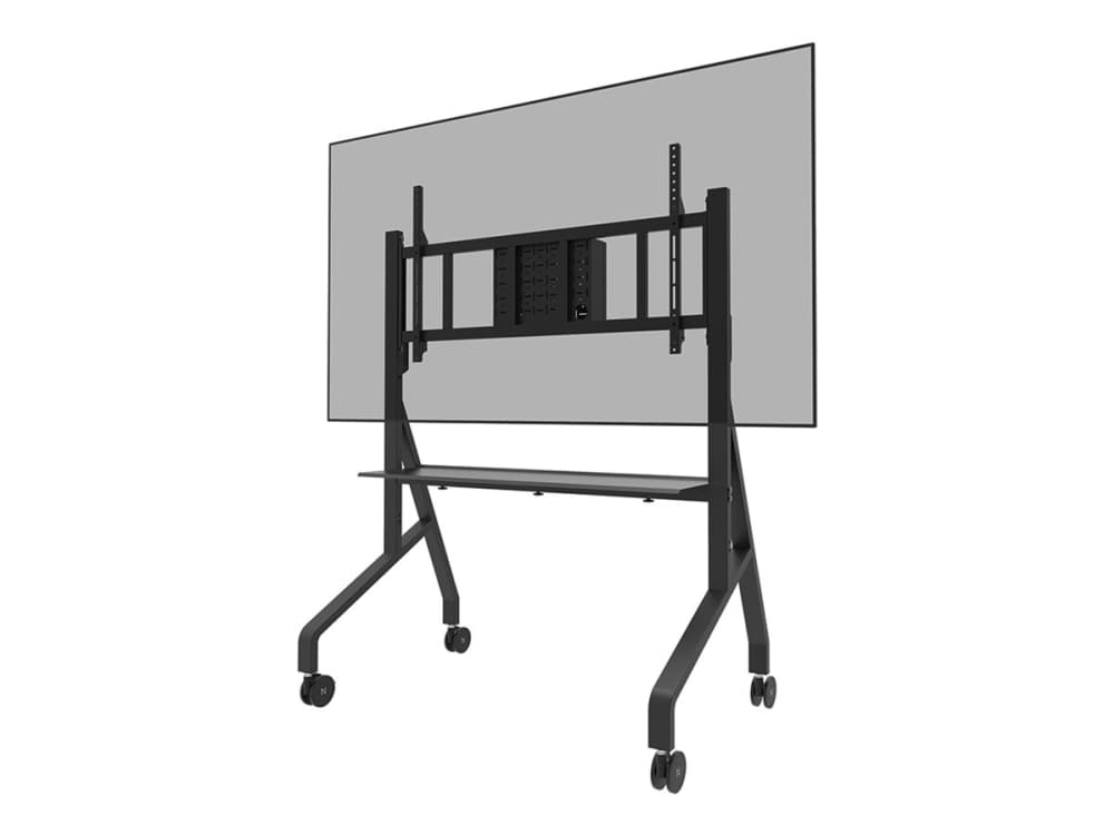 Neomounts FL50-575BL1, musta, Multimediakärry/-vaunu, Terästä, 125 kg, 165,1 cm (65), 2,92 m (115)