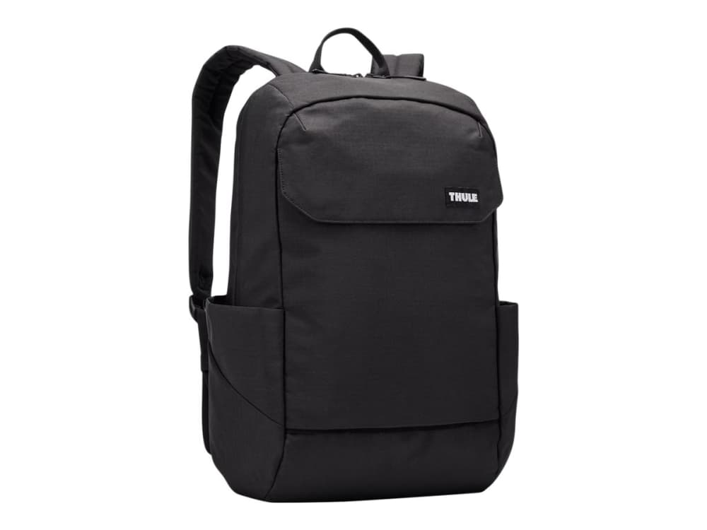 Thule Lithos TLBP216 - Black, Kaupunki, 40,6 cm (16), Notebook-lokero, Polyesteri