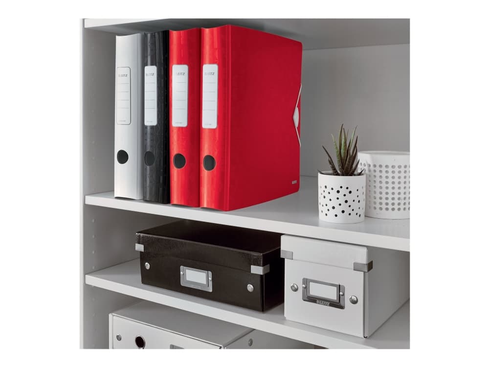 Leitz mappi Active PP WOW A4/65mm, A4, Solumuovi, Punainen, 350 arkkia, 80 g/m², 6,5 cm