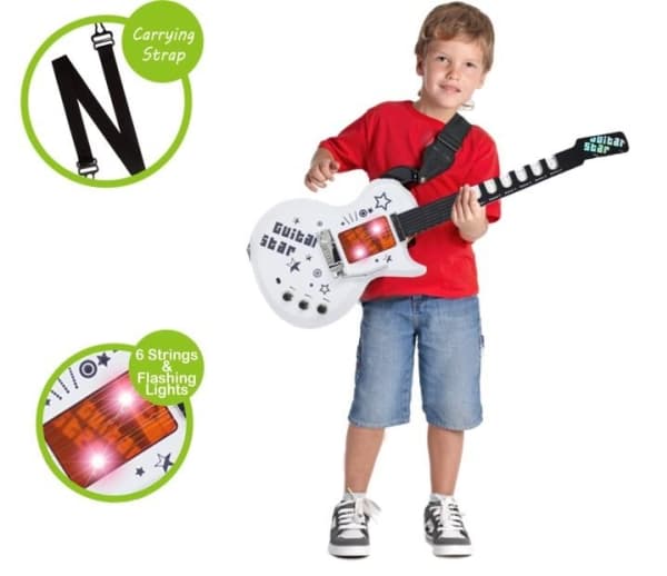 MUSIC Electric Guitar W/ Carrying Strap