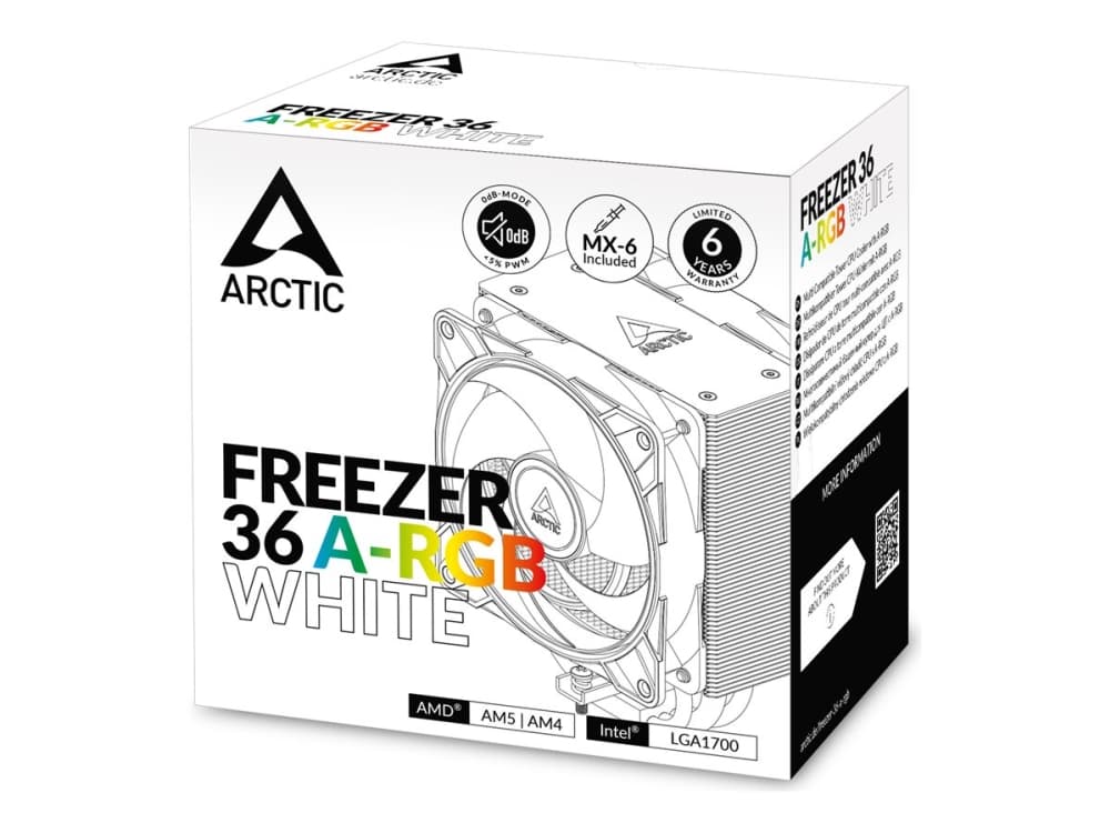 Kühler Pakastin 36 A-RGB Valkoinen