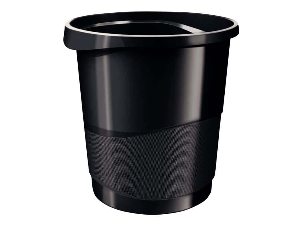 Esselte Europost VIVIDA - Roskakori - 14 L - kahva - musta