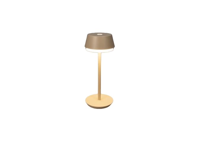 Konstsmide 7830-330 Lyon Batteri-bordlampe 2.5 W Varmhvid, RGB Sand