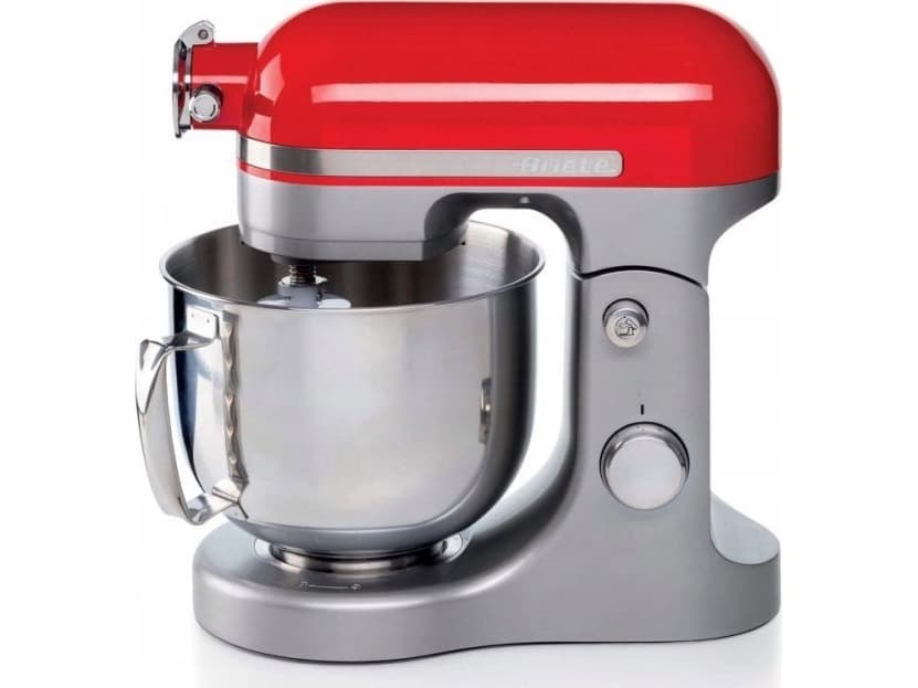 Ariete 00C158900AR0, Seisova tehosekoitin, Punainen, Vaivaus, Vaivaus, Sekoitus, 5,5 L, Alumiini, Ruostumaton teräs