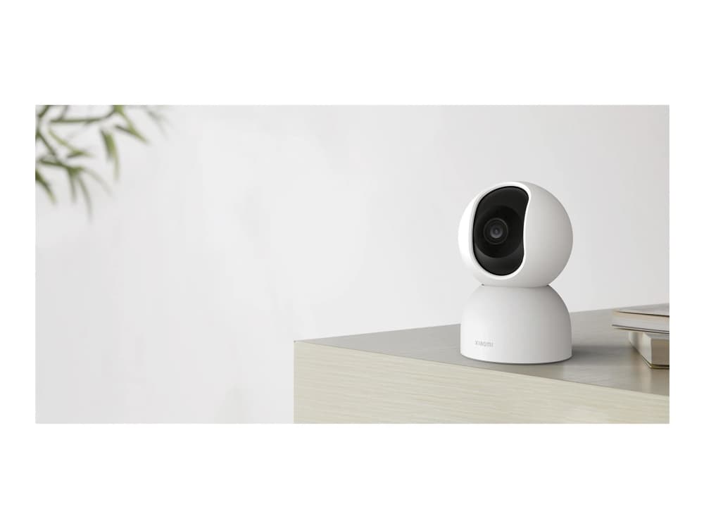 Xiaomi C400 Mi 360° Home Security Camera 2K, IP-turvakamera, Sisätila, Langaton, Amazon Alexa & Google Assistant, Katto/seinä/työpöytä, Valkoinen