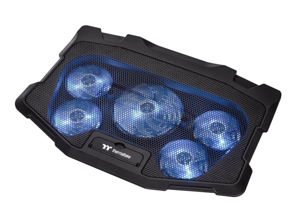 Thermaltake Massive 12 Max - Kannettavan tietokoneen jäähdytysmatto - 10 - 17 - 80 mm/120 mm - musta
