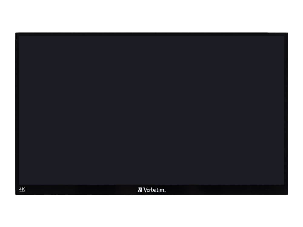 Verbatim 32238, 39,6 cm (15.6), 3840 x 2160 pikseliä, 4K Ultra HD, LCD, 6 ms, musta