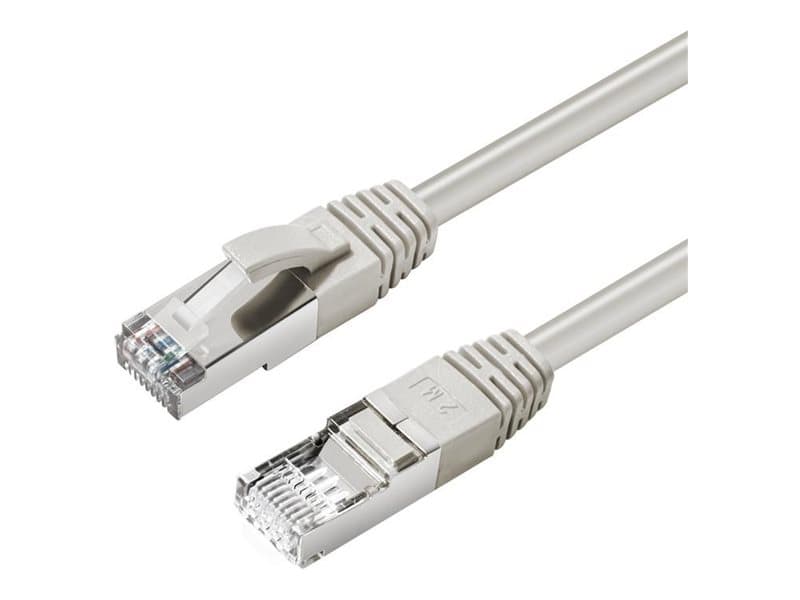 CAT6A S/FTP 25m harmaa LSZH