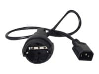APC - Strømkabel - CEE 7/7 (hun) til IEC 60320 C14 - 10 A - 61 cm - lajittelu - P/N: SCL500RMI1UC, SCL500RMI1UNC, SMTL750RMI2UC, SRT1500RMXLI, SRT1500XLI, SRT2200XLI-KR varten