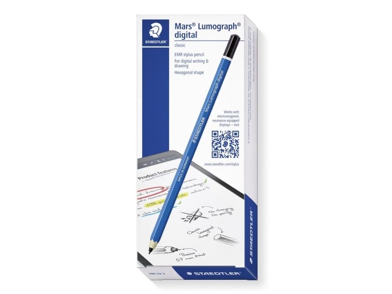 Staedtler Mars® Lumograph® digital classic Digitaalinen kynä paineherkällä kirjoituskärjellä, tarkalla kirjoituskärjellä Sininen
