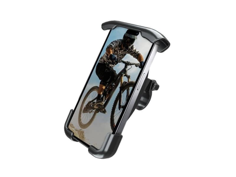 Crong Bikeclip Enduro - Puhelinpidike polkupyörään (musta)