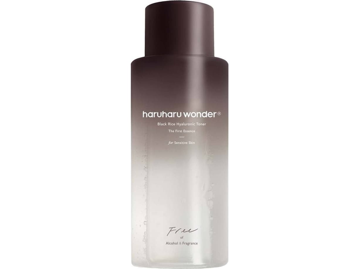 HaruHaru Wonder Black Rice Hyaluronic Toner hyaluroninen kasvovesi sorta riisiuutteella herkälle iholle 300ml