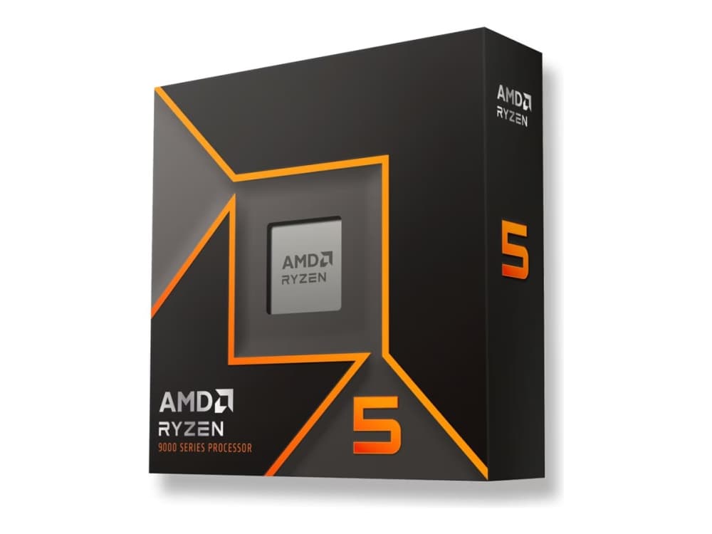 AMD Ryzen 5 9600X - 3,9 GHz - 6 ydintä - 12 säiettä - 32 Mt välimuisti - Socket AM5 - PIB/WOF