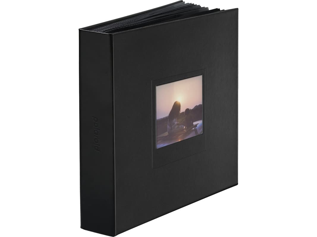 Polaroid Photo Album Large - Black, musta, 160 arkkia, Matta, 213 mm, 243 mm, 47 mm