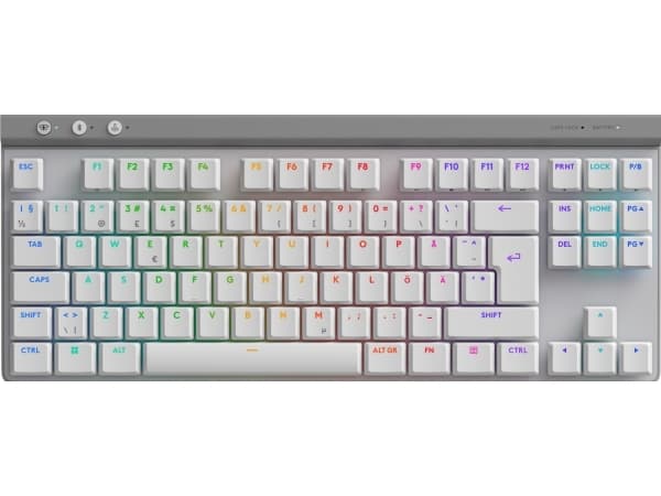 G515 LIGHTSPEED TKL Tactile, valkoinen (pohjoismainen)