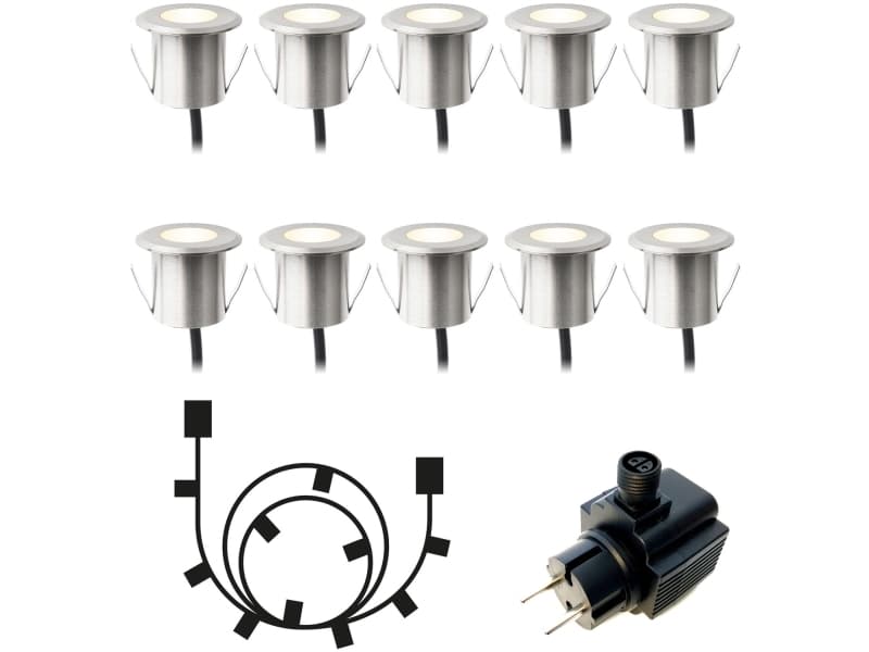 Dexter Decklight 10-pack Silver Starter Pack -aloituspakkaus