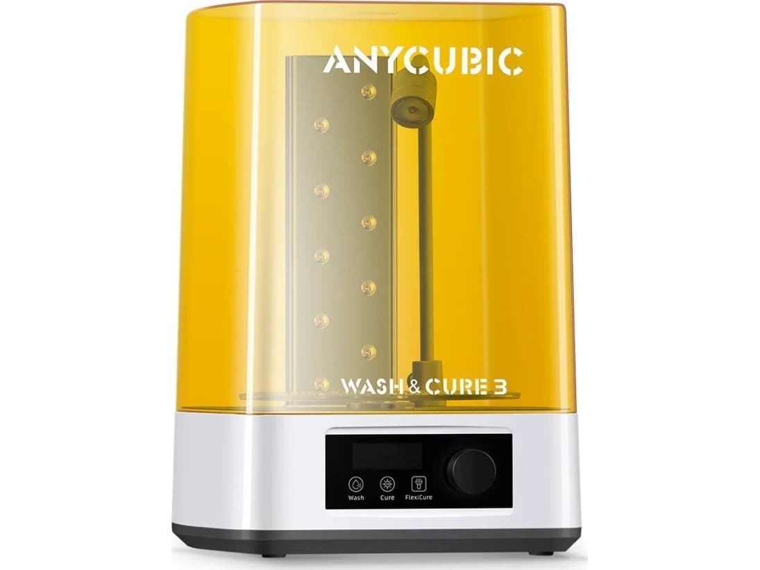 AnyCubic Wash &amp Cure 3 - Tulostuksen puhdistus- ja kuivausyksikkö