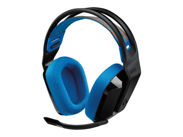 Logitech G G535, Langaton, Pelaaminen, 20 - 20000 Hz, 236 g, Kuulokkeet, musta, Sininen