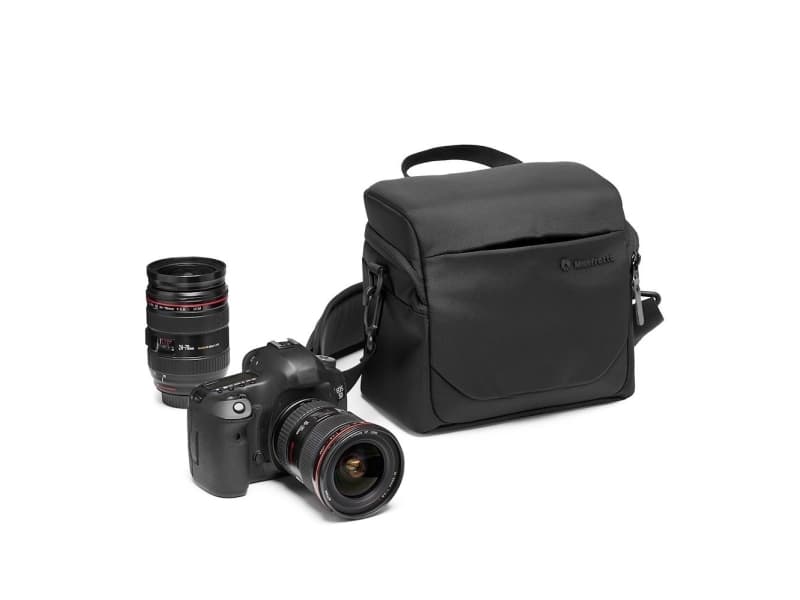 Manfrotto MB MA3-SB-L, Olkalaukku, Universaali, Olkahihna, Musta
