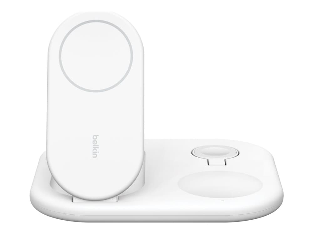 Belkin BoostCharge, Sisätila, USB, Langaton lataaminen, 1,5 m, Valkoinen