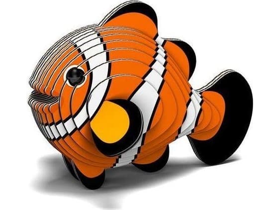 Fat Brain Toys Eugy - 3D palapeli - kala - pellekala - pellekala