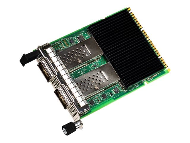 Intel Ethernet-verkkosovitin E810-CQDA2 - Verkkosovitin - OCP 3.0 - 100 Gigabitin QSFP28 x 2