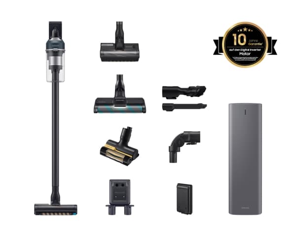 Samsung VS20C85G4PB, 2-in-1-varsi-imuri, Pussiton, Sininen, Suorakulmainen, Kuiva, Mikro