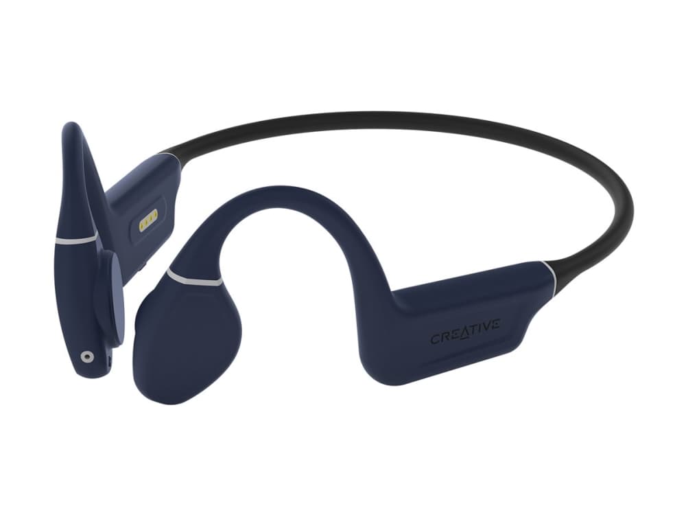 Creative Labs Outlier FREE Pro Plus, Langaton, Musiikki, 20 - 20000 Hz, 32 g, Kuulokkeet, musta, Sininen