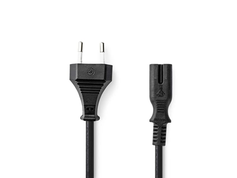 Nedis CEGL11040BK05, 0,5 m, C7-liitin, 250 V