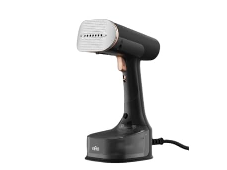 Braun QuickStyle 7, Höyrysilitysrauta, Keraaminen pohjalevy, 3 m, 35 g/min, musta, Kupari, 0,25 L