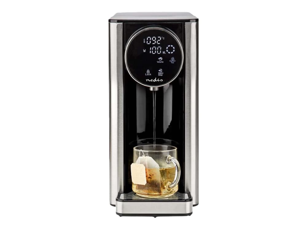 Nedis KAWD310FBK, Kuumat juomat, Eristetty, Alumiini, Musta, Kosketus, 2,7 L, 2600 W