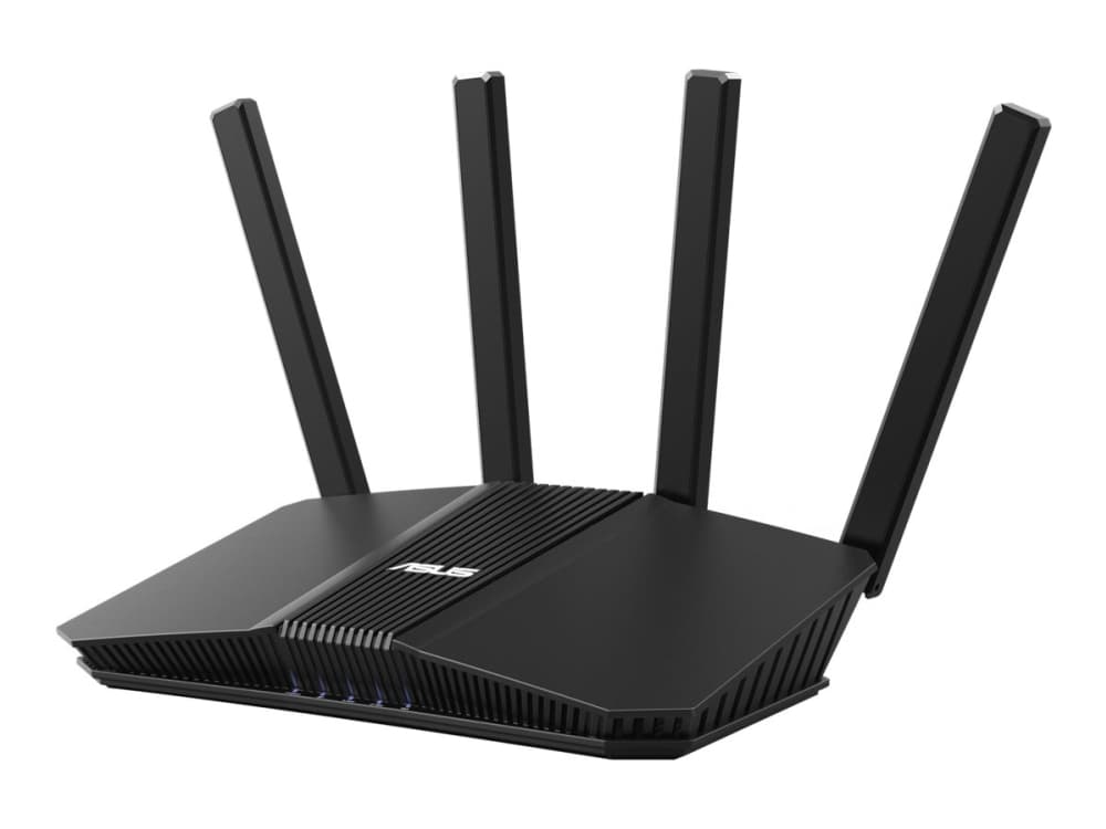 ASUS RT-BE58U, Wi-Fi 7 (802.11be), Kaksitaajuus (2,4 GHz/5 GHz), Ethernet LAN, musta, Pöytäreititin