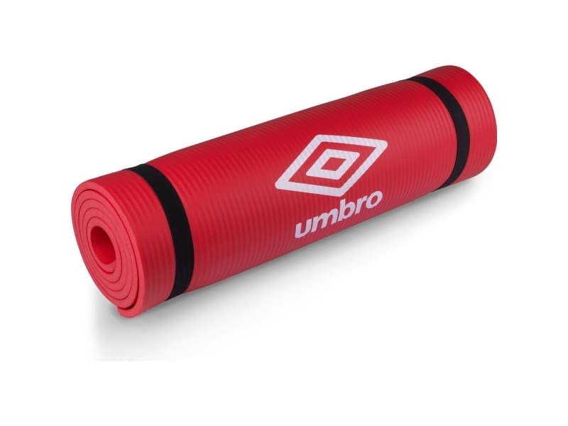 Umbro - Fitness matto, jooga liukuhihnalla (punainen)