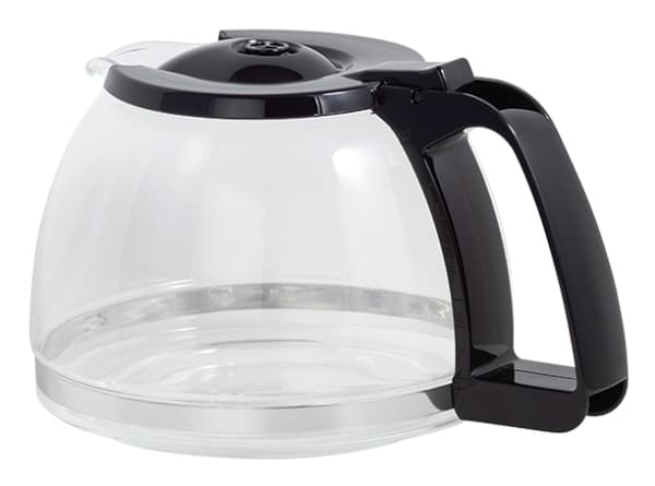 Melitta 220595, Kannu, Melitta, musta, Läpinäkyvä, Lasi, 1 kpl, 1 kpl