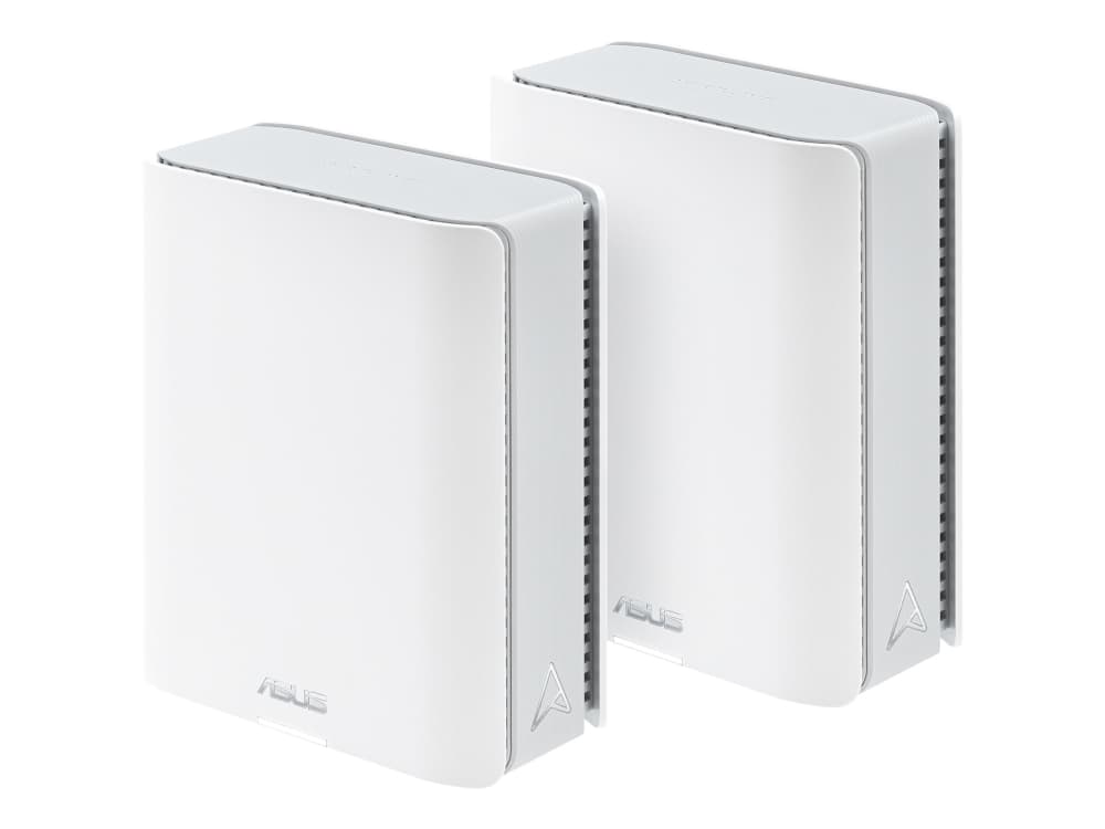 ASUS ZenWiFi BT10 (2pk), Valkoinen, Sisäinen, Verkkojärjestelmä, Teho, Kolmikaista (2,4 GHz/5 GHz/6 GHz), Wi-Fi 7 (802.11be)