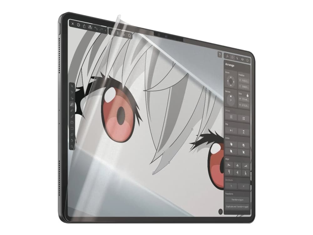 PanzerGlass - Skærmbeskytter for tablet - ultrabred pasform - film - for Apple 13-tuumainen iPad Air (M2, M3) 13-tuumainen iPad Pro (M4)