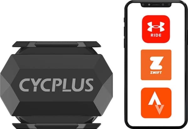 Cycplus Cadence and speed sensor Cycplus C3- yhteensopiva seuraavien kanssa: Wahoo, Zwift, Endomondo, Mapmyride jne.