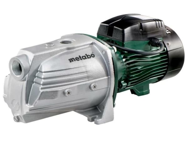 Metabo P 9000 G, 1900 W, AC, 5,1 bar, 9000 l/h, IPX4, Vihreä, Ruostumaton teräs, Musta