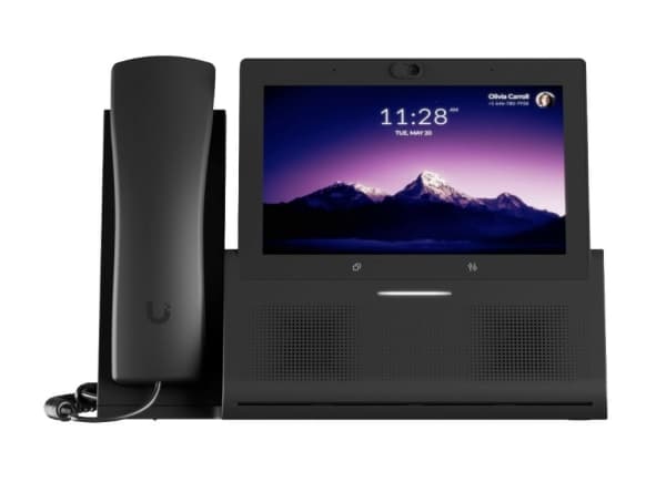 Ubiquiti Phone Touch Max, Älypuhelin, Yhdistetty luuri, Kaiutinpuhelin, Musta
