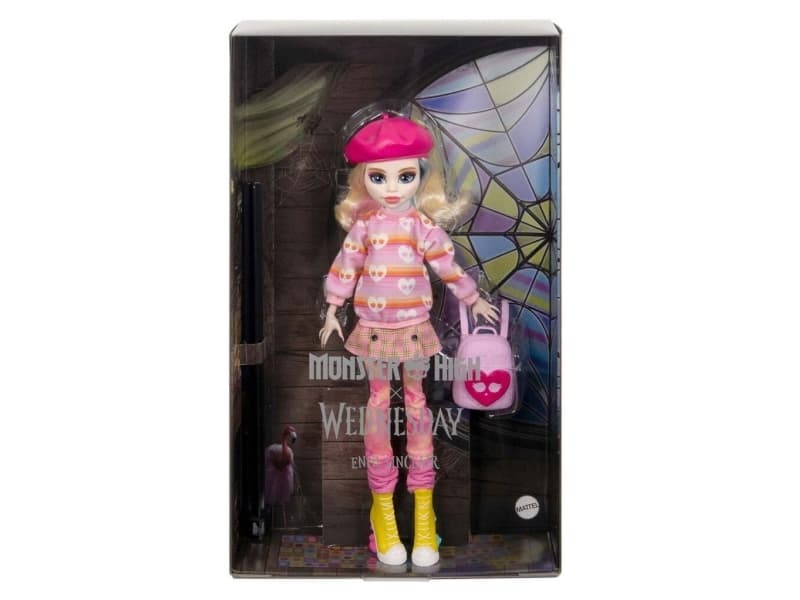 Mattel Monster High Wednesday Enid Sinclair Lalka kolekcjonerska Hxj05