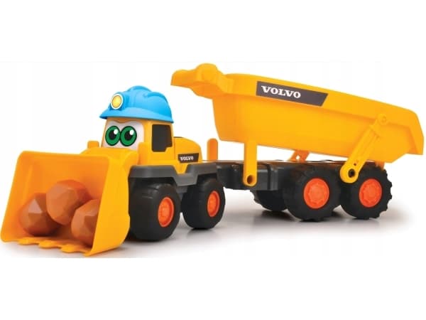 Dickie ABC Volvo ajoneuvo kolinan kanssa 65cm