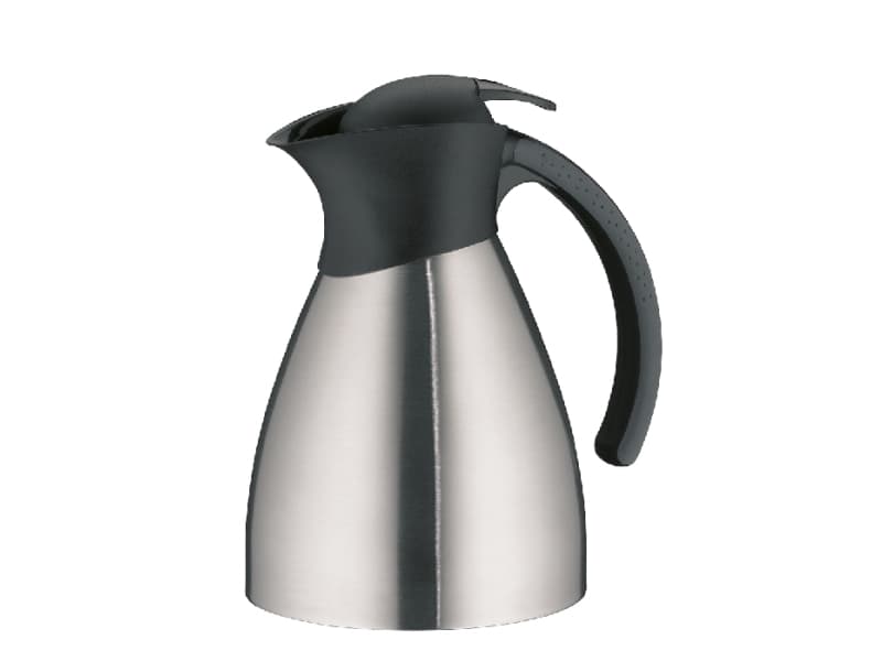 Alfi 0787205100, Karahvi, 1 L, Musta, Ruostumaton teräs, Ruostumaton teräs, Pyöreä, Bono
