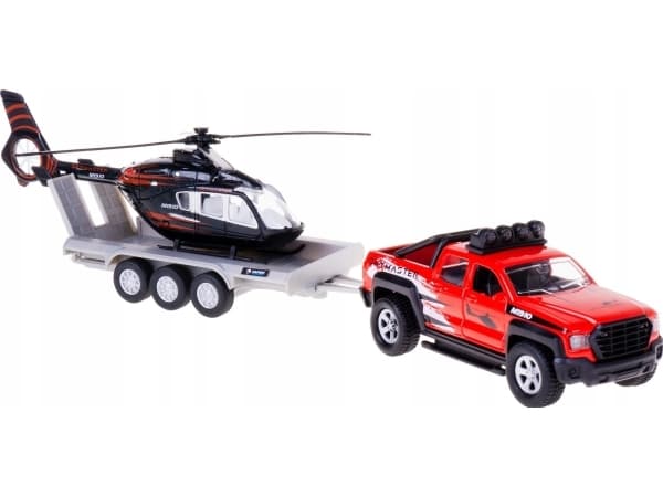 Maastoauto ja helikopteri 35cm 520249