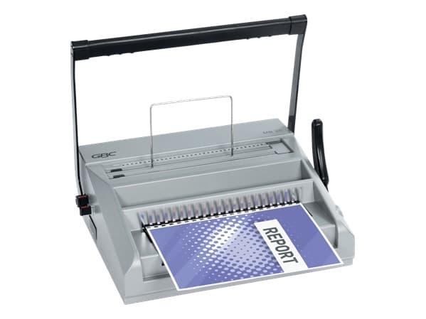 GBC MB20 MultiBind kampa- ja kierresidontalaite, 270 x A4-arkkia, Monitoiminen sidontalaite, Ohje, 500 arkkia, Harmaa