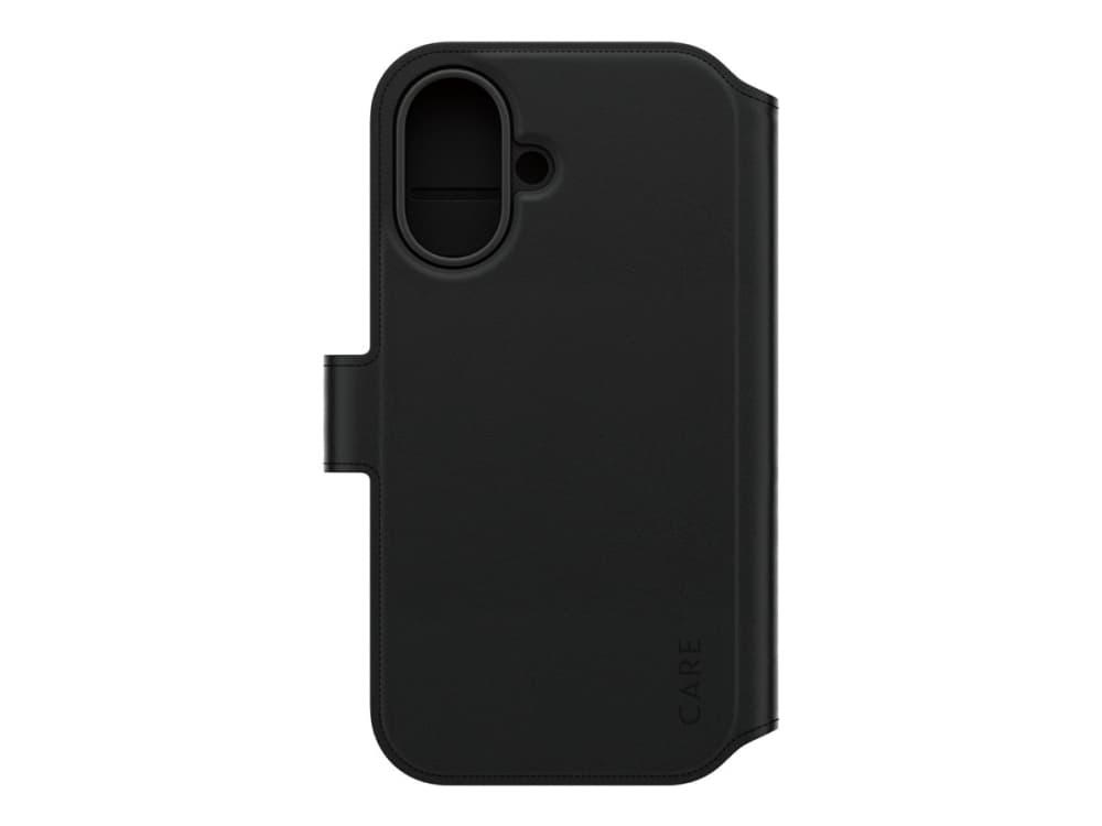 PanzerGlass CARE™ by ® Tango 2-in-1 Wallet Case w. MagSafe iPhone 16, Suojus, Apple, Apple - iPhone 16, musta