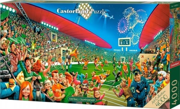 Pussel 4000 Football Championship CASTOR