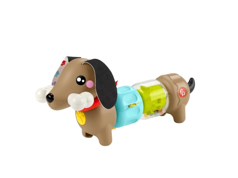 Fisher-Price FP Pets Click & Spin Activity Pup, 0,5 vuosi/vuosia, Tuottaa ääntä, Muovi, Monivärinen